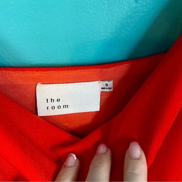 Red Mini Dress - Picture 3 of 5